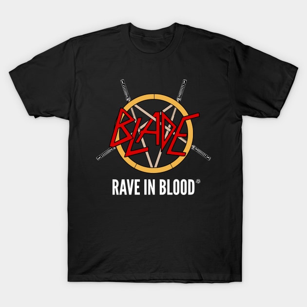 Rave in Blood T-Shirt by andres_abel